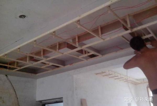 吊顶木龙骨骨架的做法 木龙骨吊顶施工注意事项 - 知乎