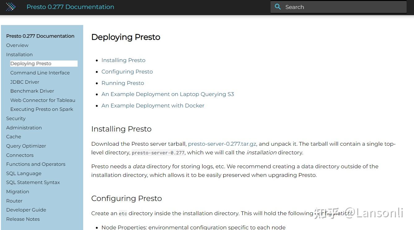 大数据Presto（二）：Presto安装搭建 知乎