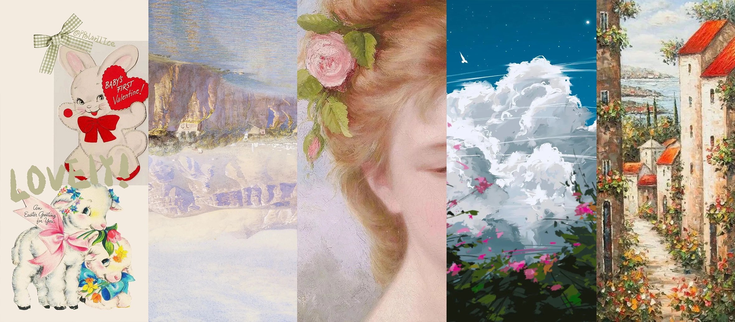 港风壁纸|复古欧美风格手机壁纸|复古潮图壁纸|港风复古背景图风壁纸