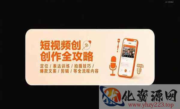 短视频创作全攻略_wwz