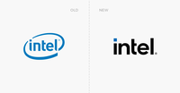 intel更换新logo 经典圆圈消失!员工:不要再回到原来的了