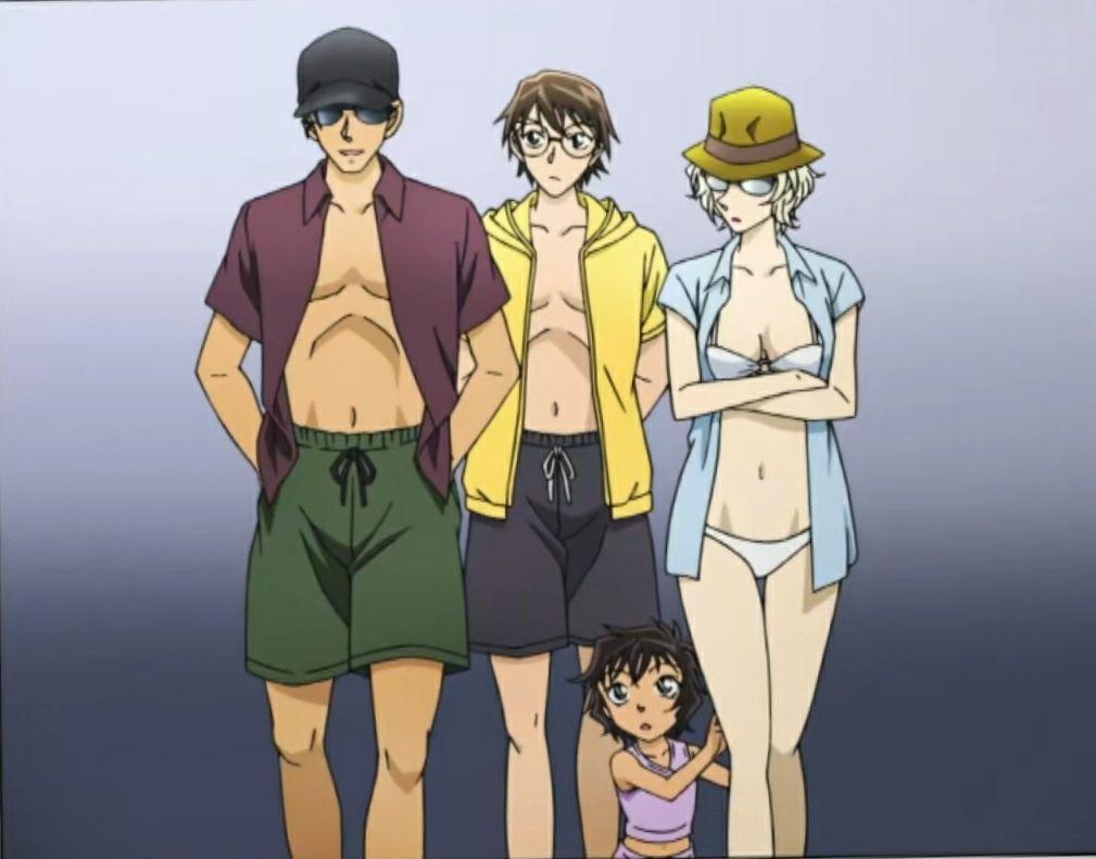 名侦探柯南赤井一家与准儿媳