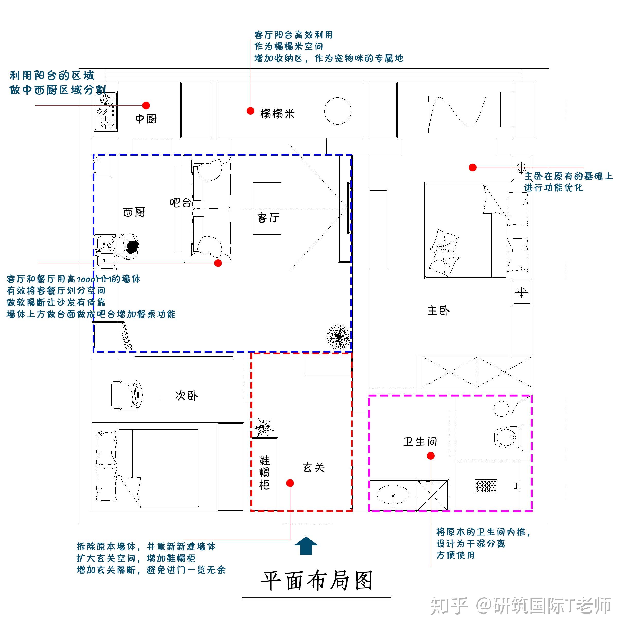 两室一厅电路设计图图片