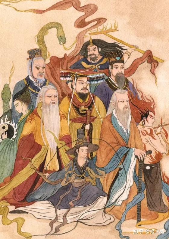 五帝是哪五个古帝？历史上的五帝其实不止一种版本 - 知乎