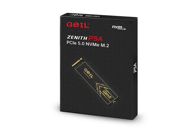 GeIL金邦PCIe5.0固态硬盘第二弹——重磅新品P5A发布
