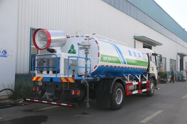 抑尘车搭配30米小型雾炮机