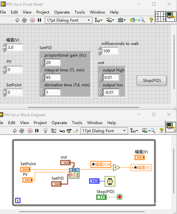 Labview pid 