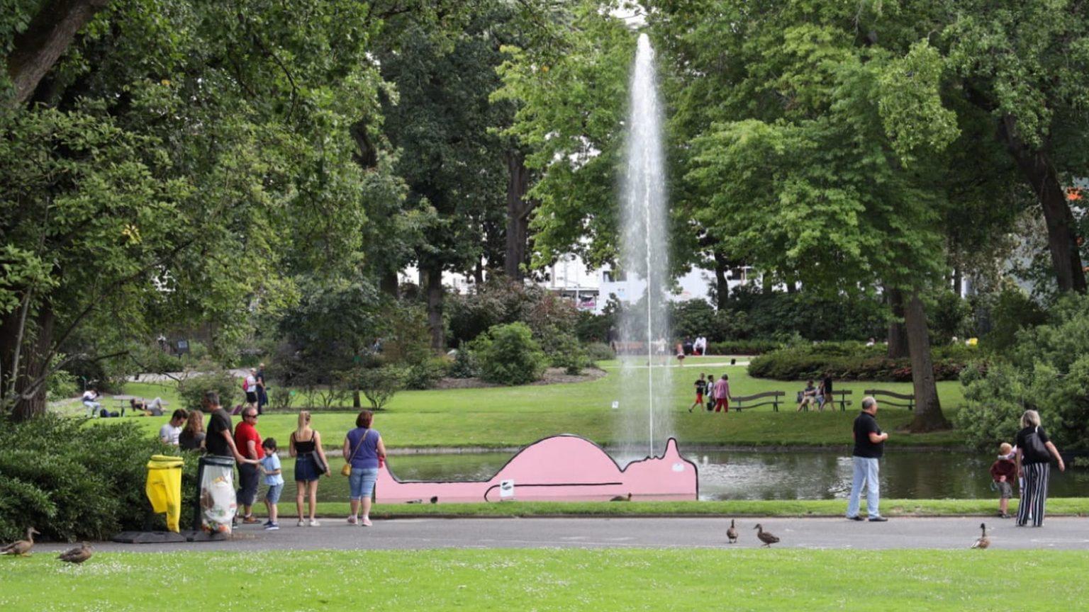 实在不知道去哪里玩我们去公园逛展览