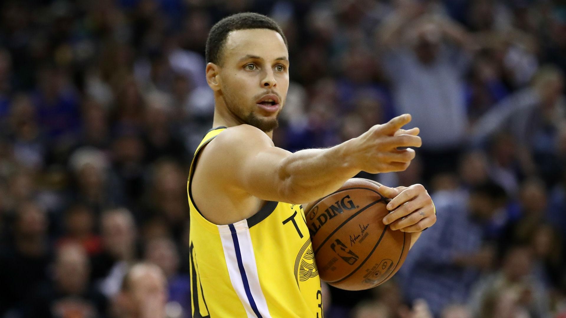 双语新闻学英语勇士对阵76人斯蒂芬库里因患流感作壁上观