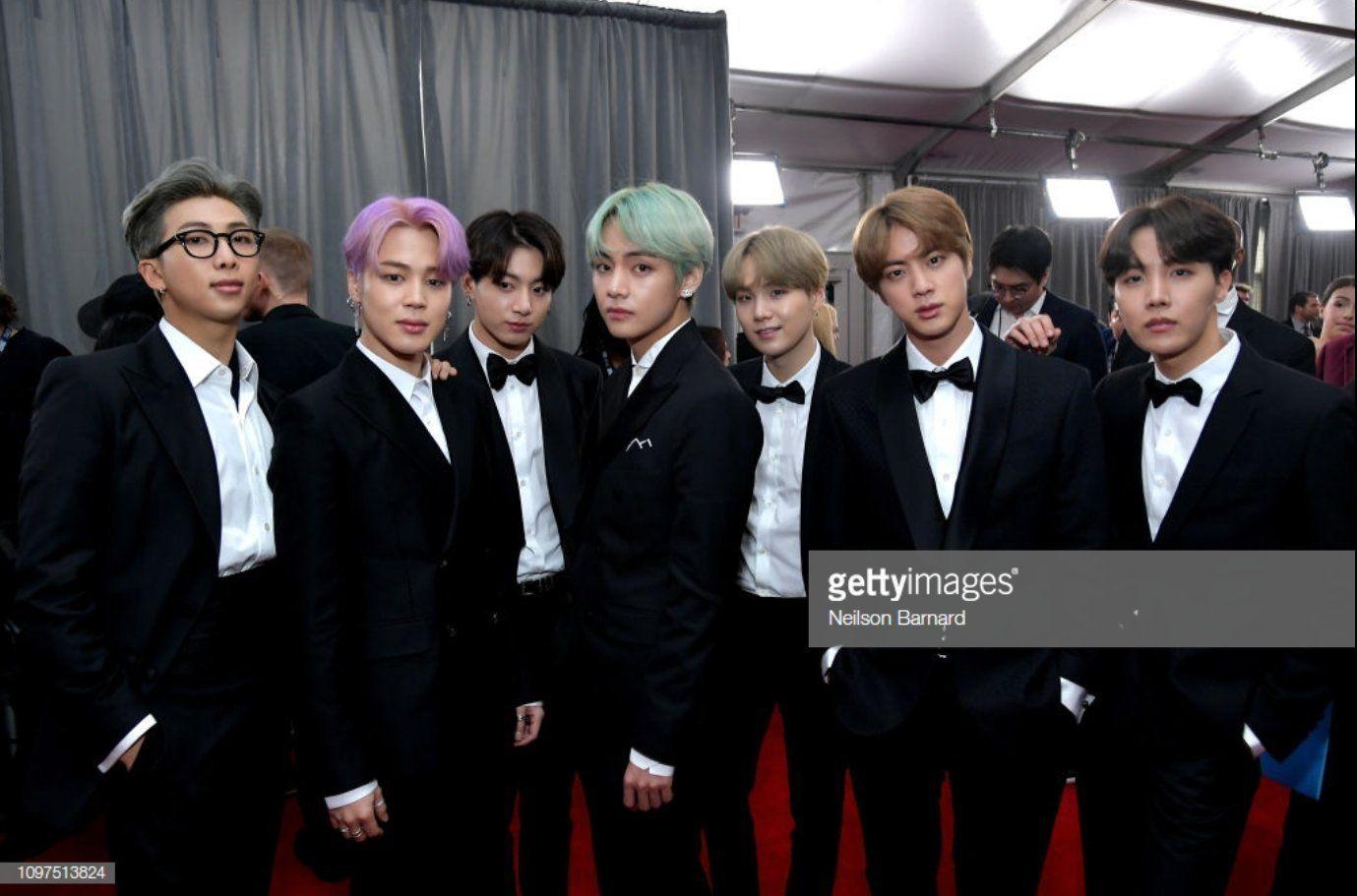 金泰亨存图格莱美造型