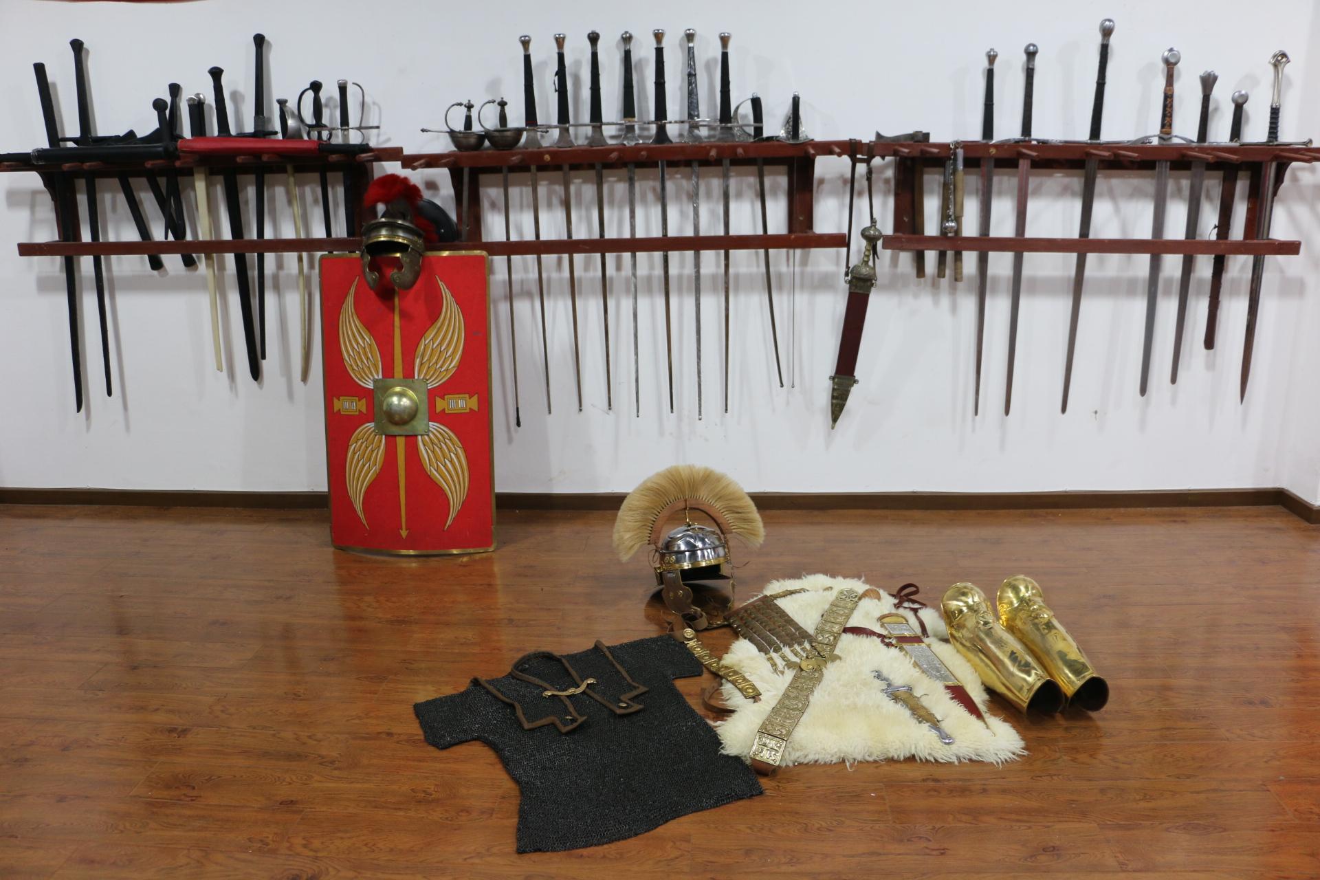 罗马帝国军团百夫长装备真人展示