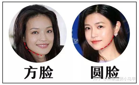 方脸到底适合什么发型 都给安排好了 知乎