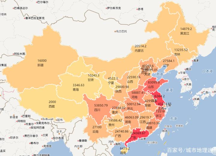 2021年全国31省2021年GDP排名出炉! - 知乎