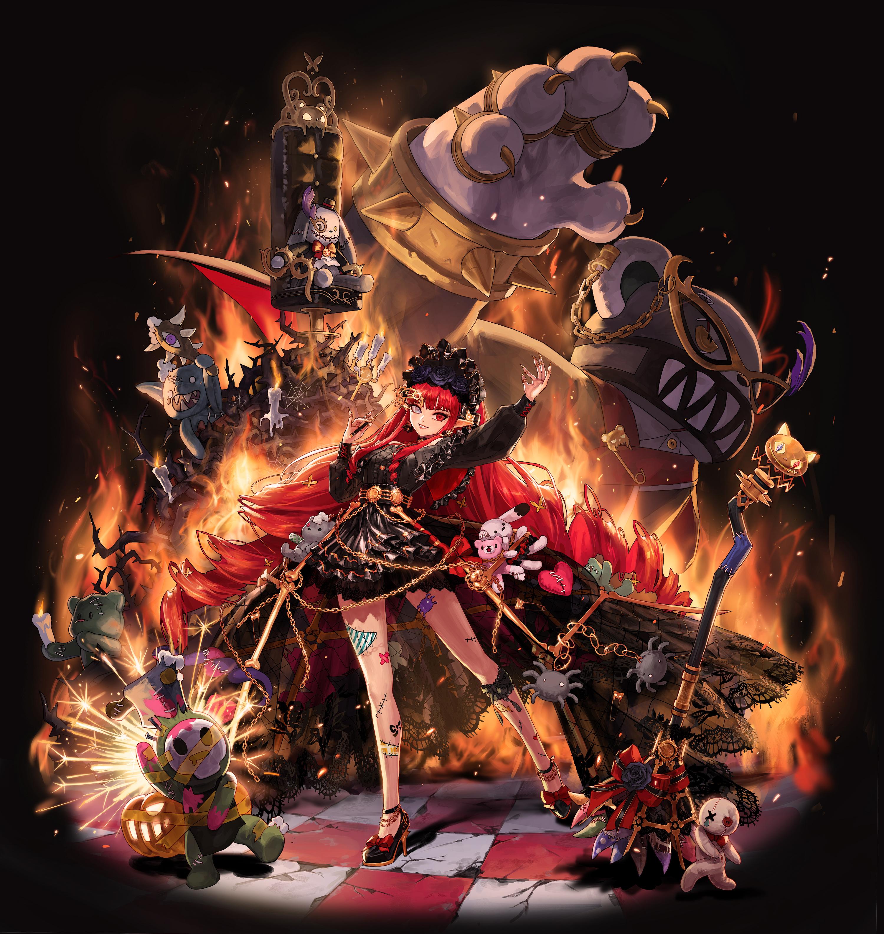 dnf韩服正式服爆料丨女法三觉技能调整添加三觉动态插画