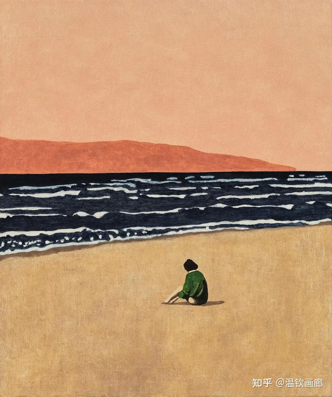 现代主义简约主义风景油画西班牙艺术家吉姆·蒂奥 guim tió zarr