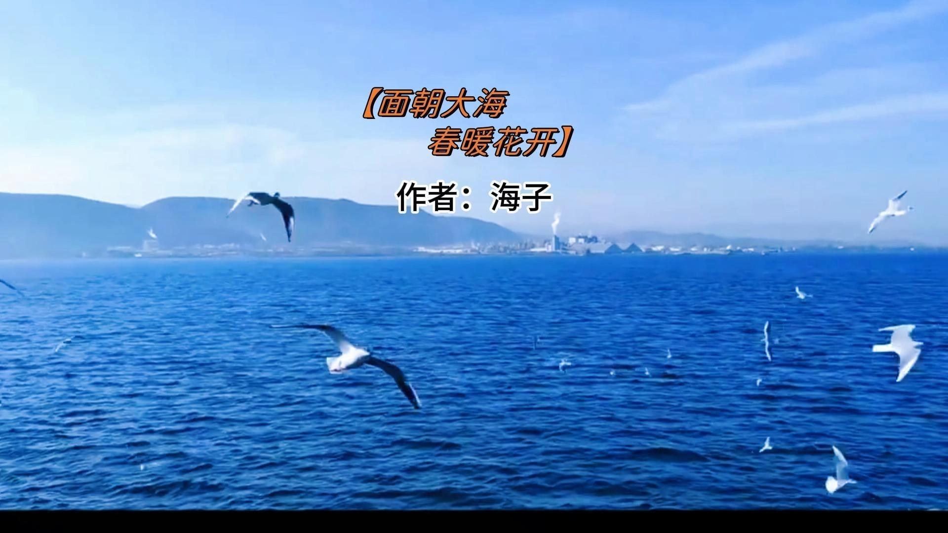 重温海子的《面朝大海,春暖花开》 - 知乎