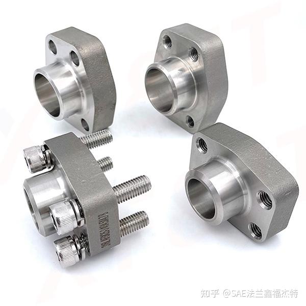 SAE法兰的结构及其与管子的连接方式分类 - 知乎