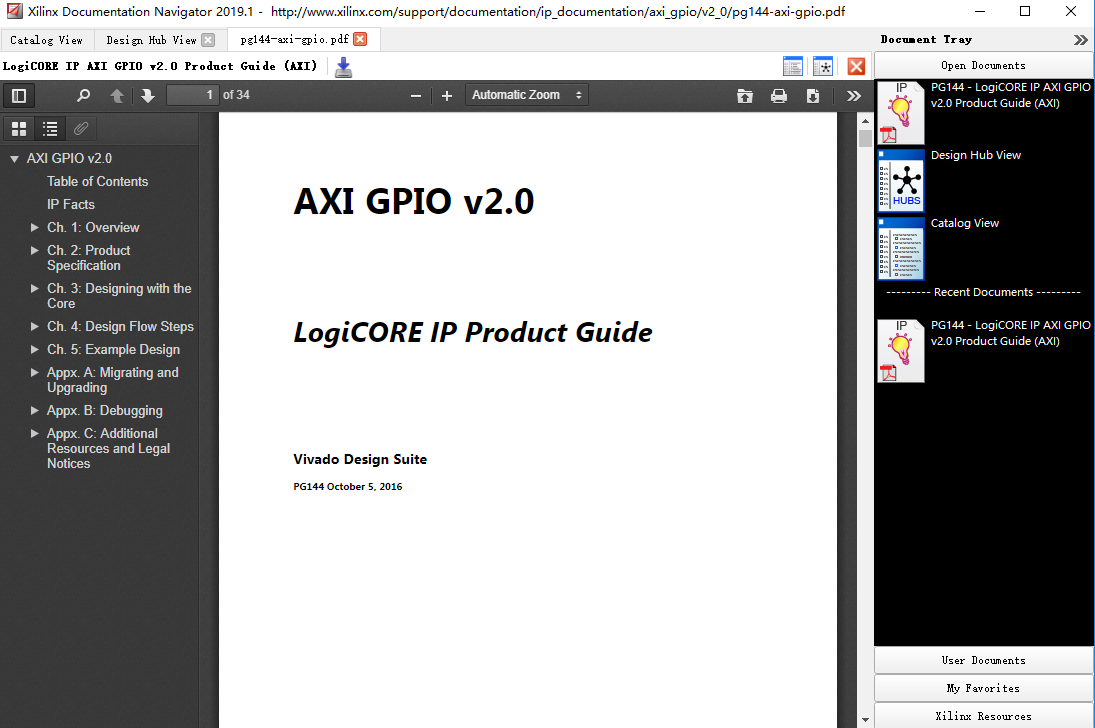 【ZYNQ Ultrascale+ MPSOC FPGA教程】第二十九章PL端AXI GPIO的使用 【ZYNQ Ultrascale+ MPSOC FPGA教程】第二十九章PL端AXI GPIO的使用