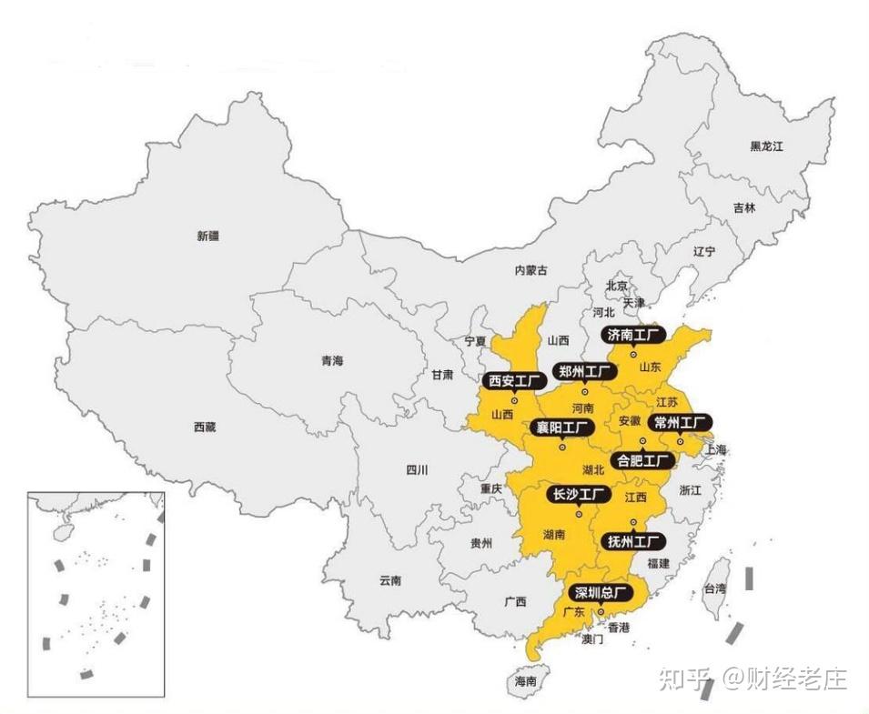 比亚迪全国九大生产基地，产能秒杀德国和印度