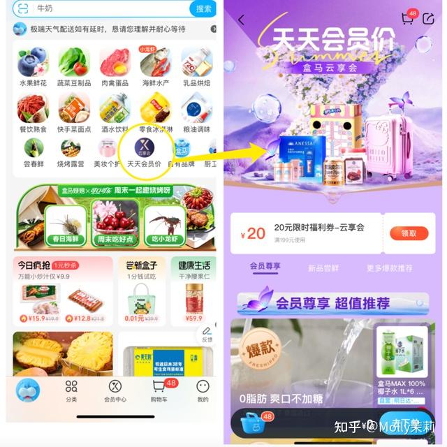 盒马把“X会员店”搬到线上 - 知乎