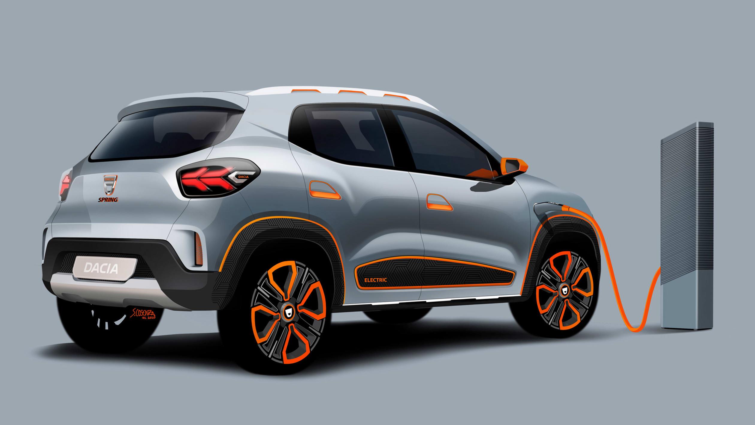 达契亚spring电动概念车确认明年在欧上市wltp续航将超过198km