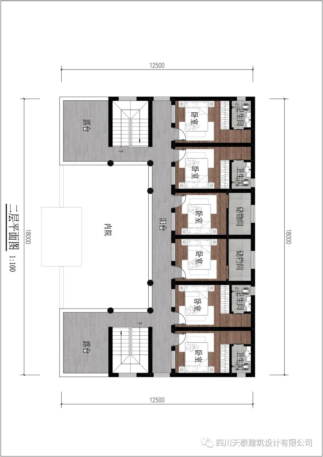四川安岳二层乡村新中式别墅,带堂屋设计,兄弟双拼建房施工图纸 - 知乎