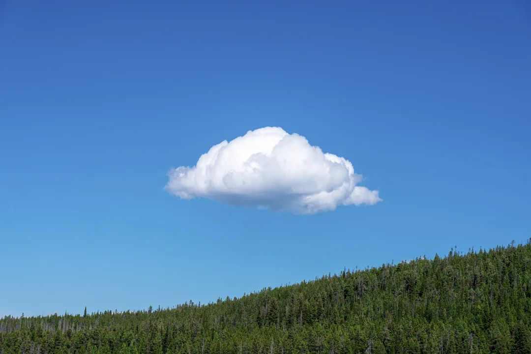 淡积云,天空"棉花糖"