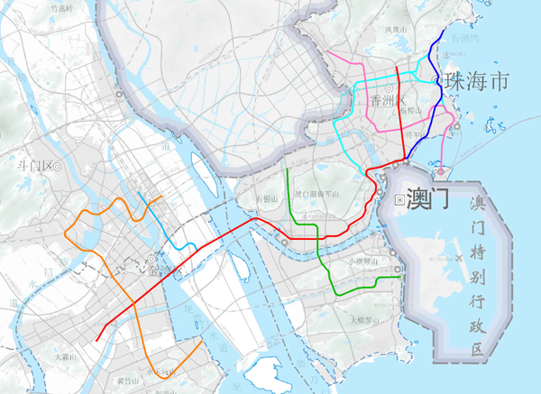 重磅!珠海地铁来了!11条线路站点首次曝光,遍布拱北、横琴、鹤州、金湾!!! - 知乎