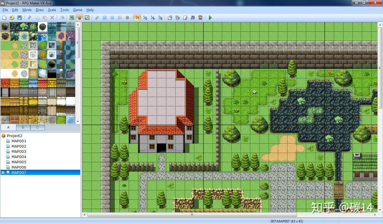 2D&2.5D网游地图怎么制作的?用到了什么透视