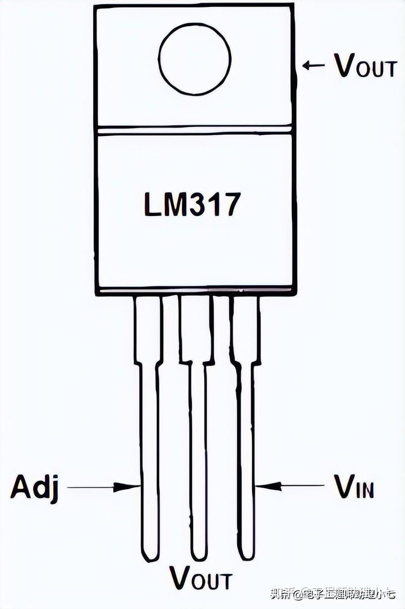 二,lm317 引脚图