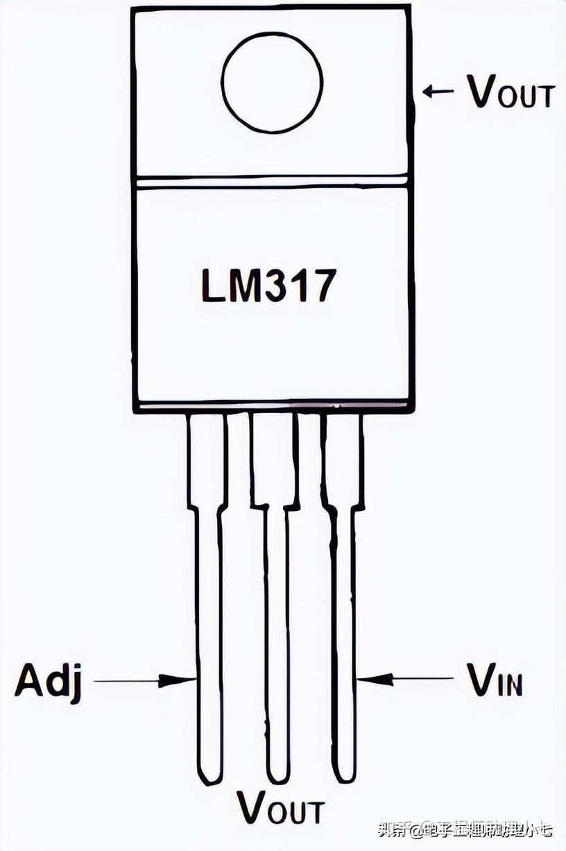 二,lm317 引腳圖