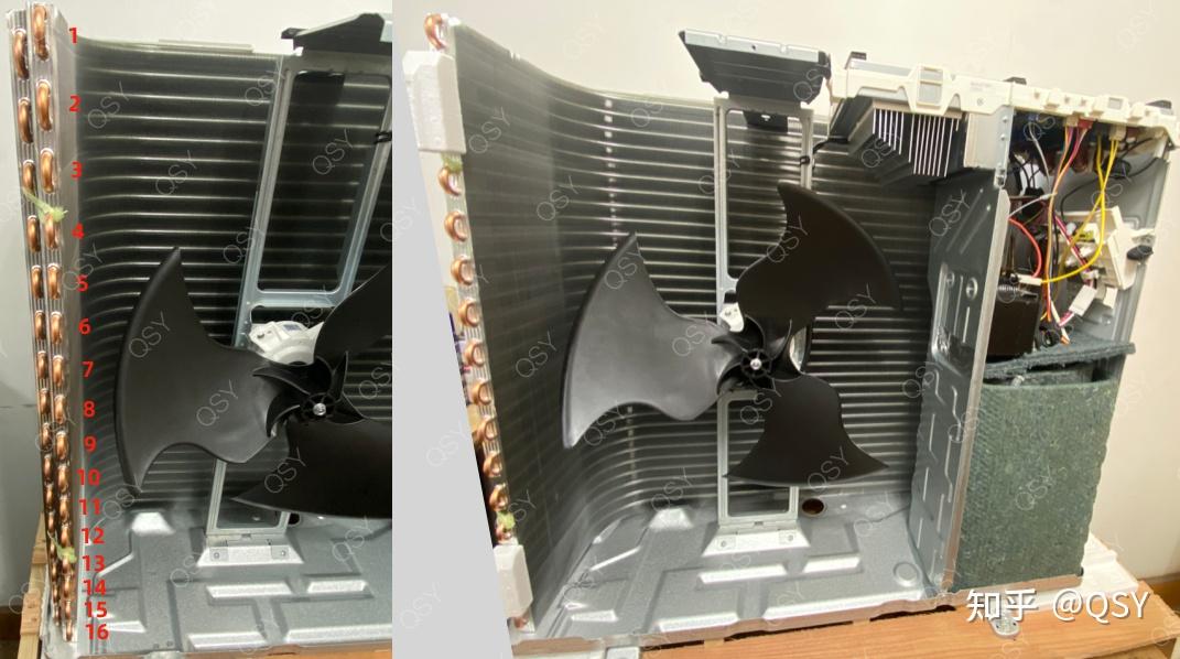 拆三菱电机wx 最强空调大挂机