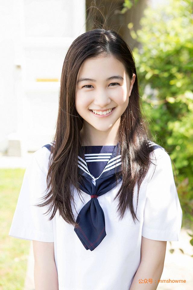 木村拓哉女儿山口麻友14岁清纯写真