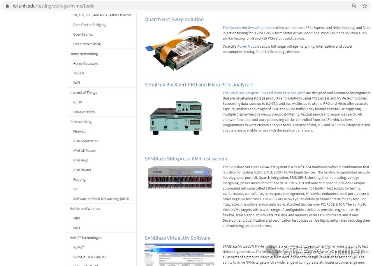 Unh Iol Lab UNH-IOL 实验室 和NVMe 测试平台及 Interact 工具到底是个啥东西? - 知乎