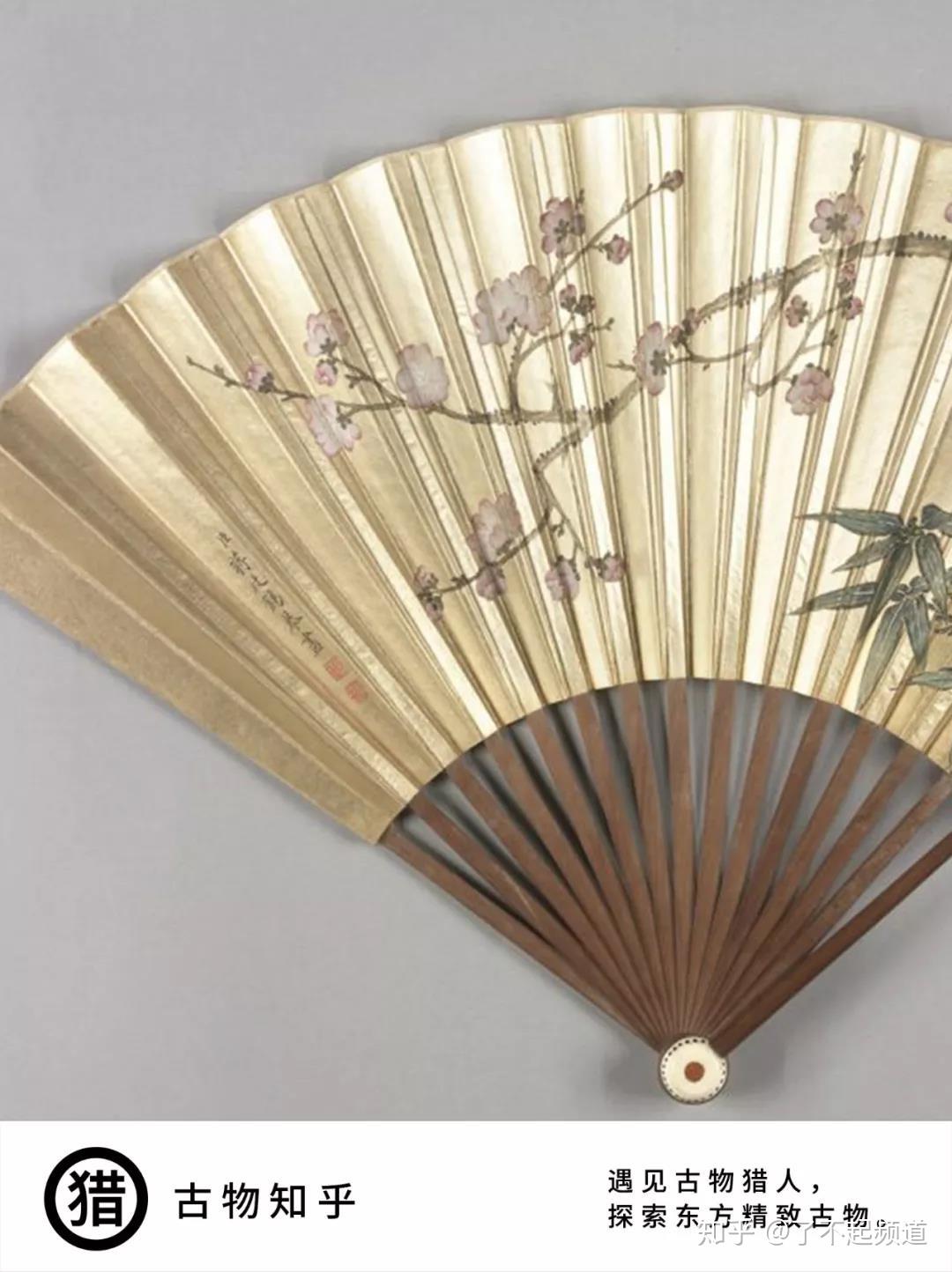 折扇一摇古人必备的撩妹神器古物知乎