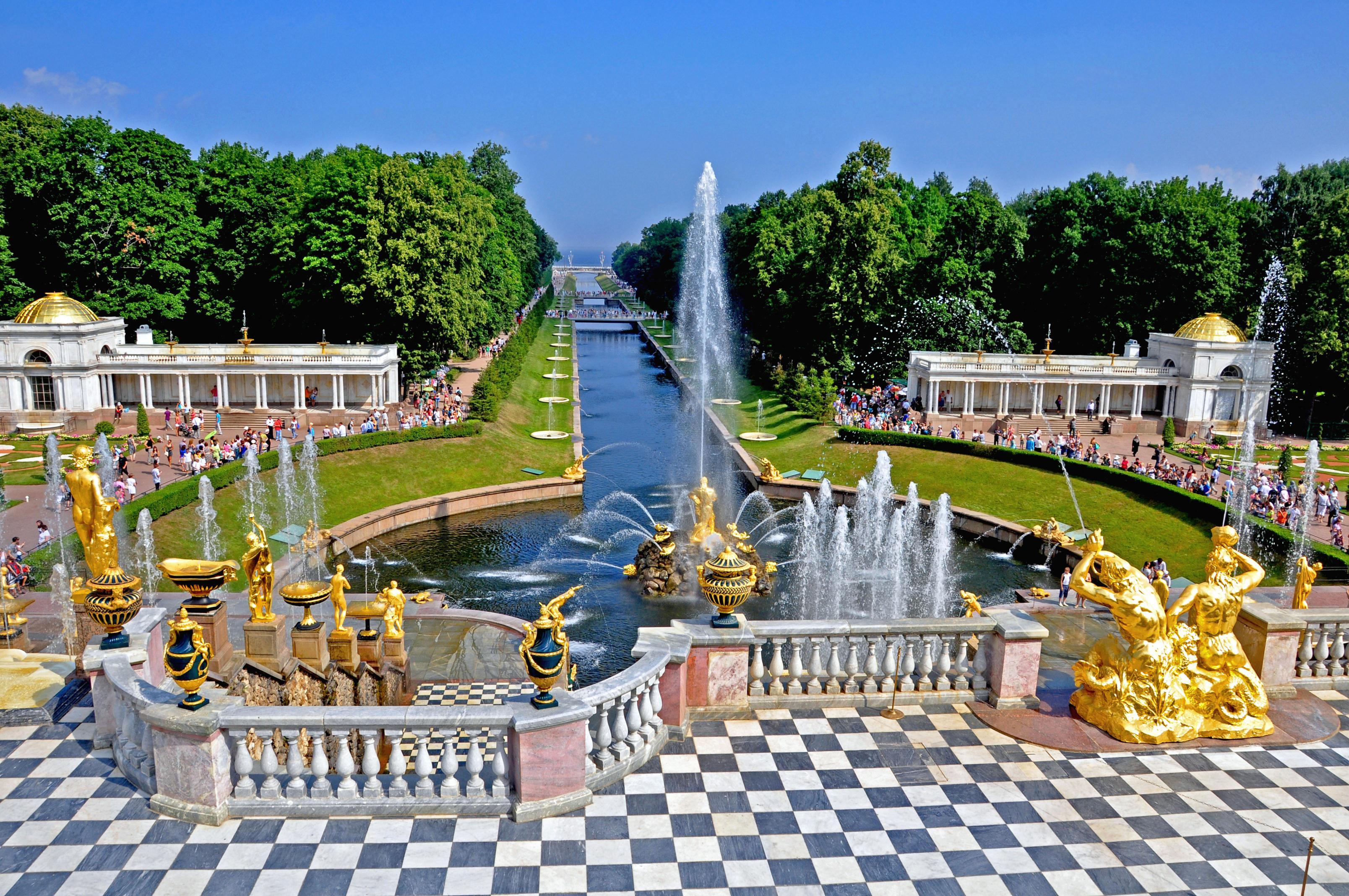 俄罗斯-夏宫(彼得大帝夏宫)（上）宫殿内部游览【100多幅图】 - 知乎