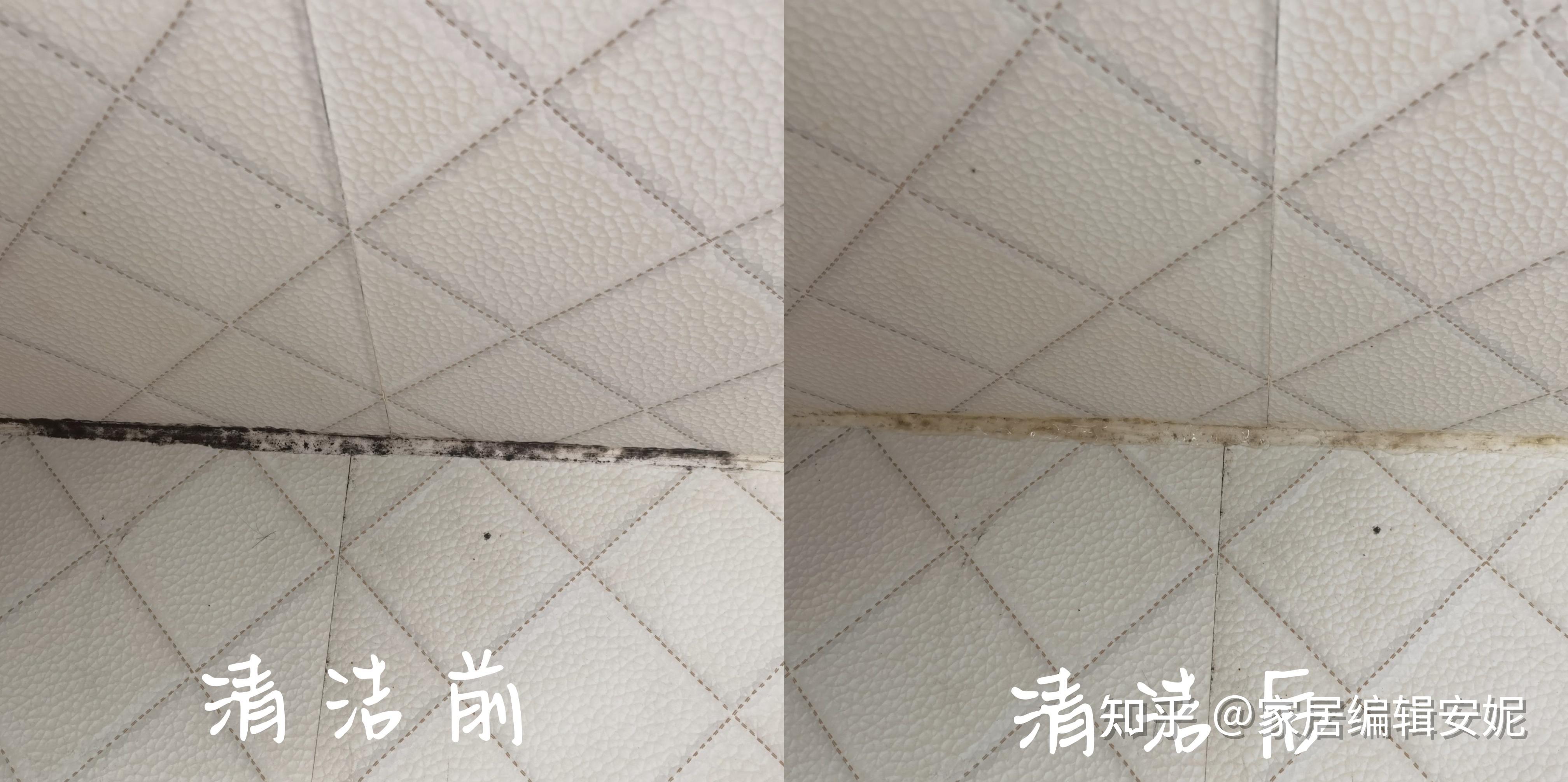 瓷砖缝发黑发霉难清理?教你一招,不用刷不用洗,一擦就干净