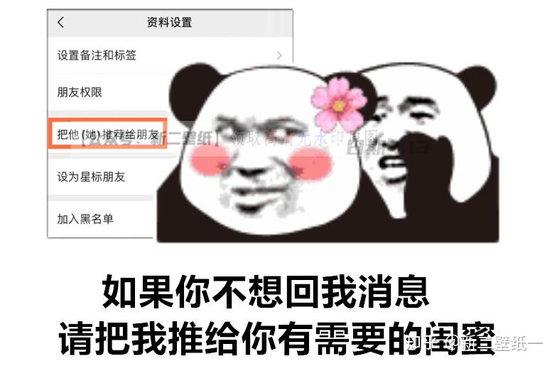 如果你不想回我消息请把我推给你有需要的闺蜜抖音热门图片表情包