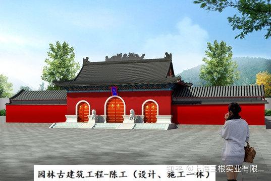 仿古建築古建木材加工大殿寺廟山門設計圖紙彙總宋式設計施工