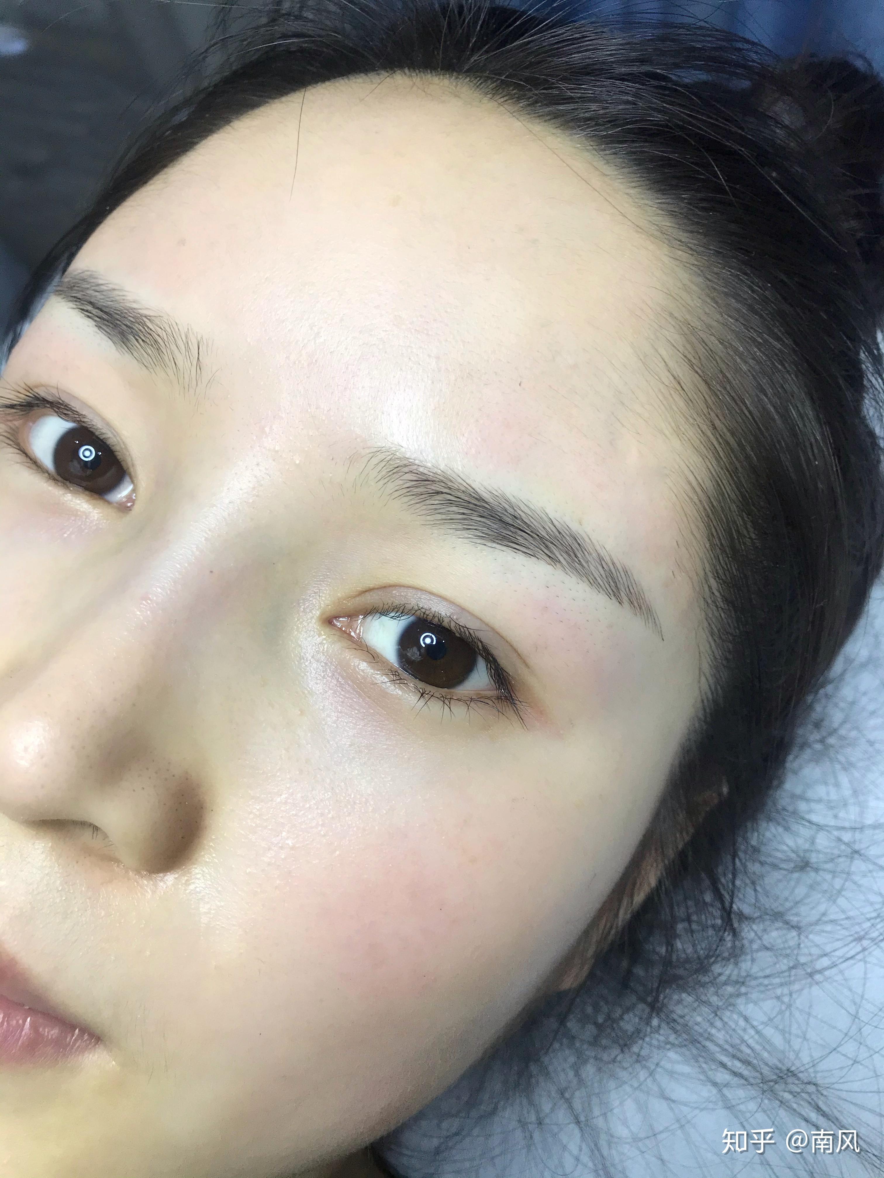 纹眉两个星期掉成这样正常吗? - 知乎
