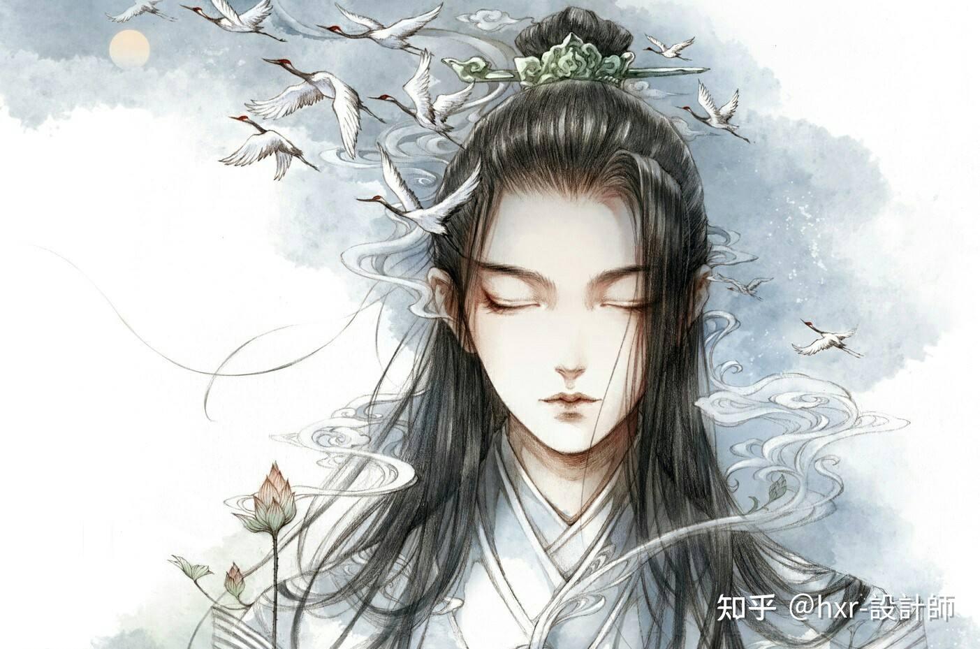 古戈力插画作品分享《狐狸娶亲》封面插画师塑造古风插画艺术经典