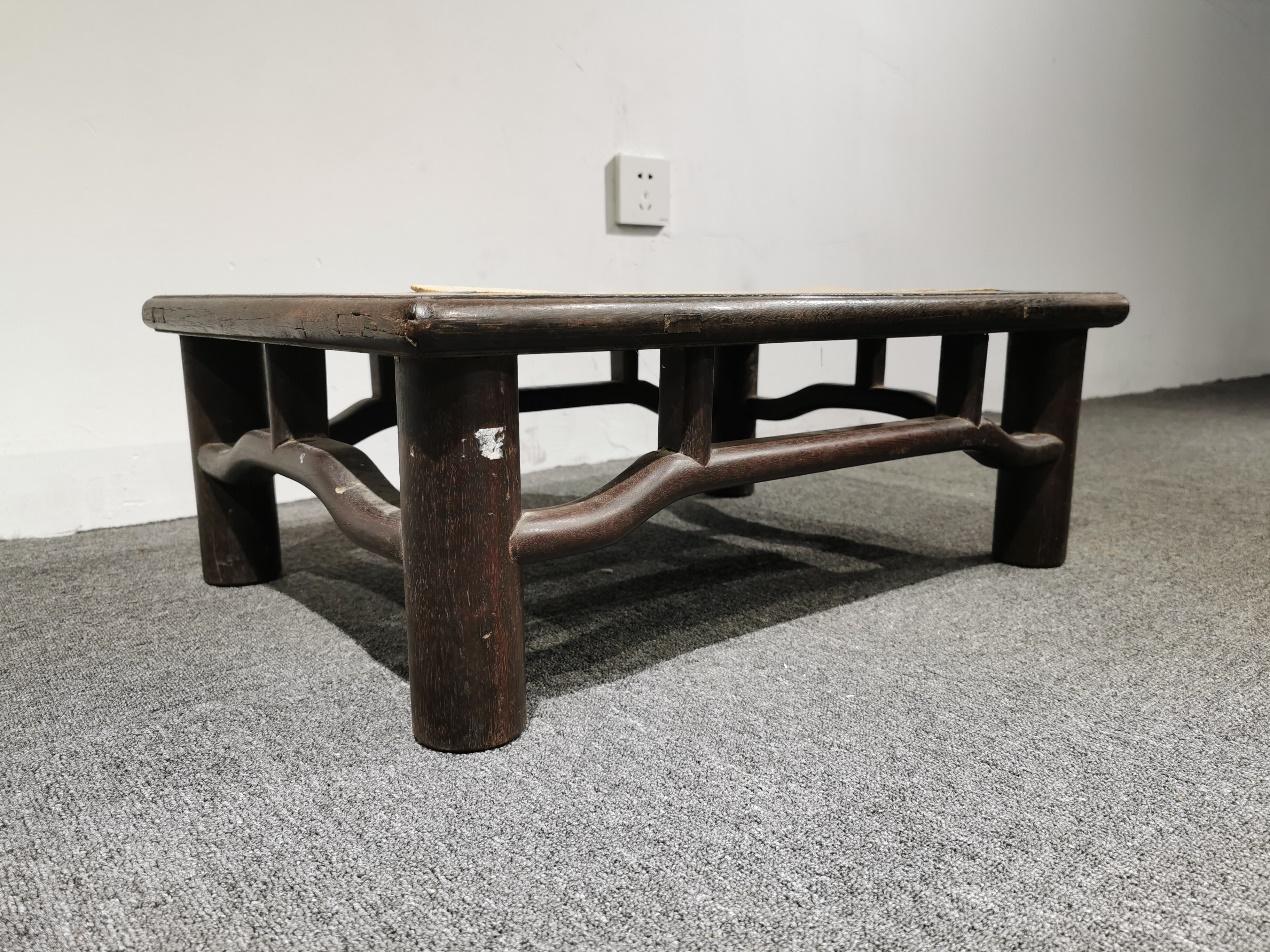 圆腿直足罗锅枨戚继光家族旧藏小炕桌