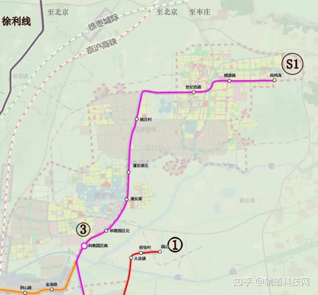 徐州14条地铁线路最新规划来了