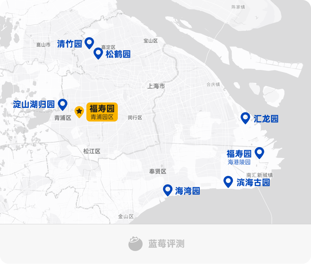 上海青浦区福寿园地图图片