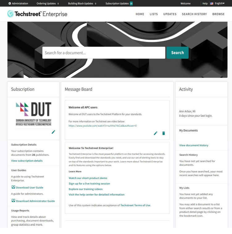 国际标准数据库 Techstreet Enterprise 知乎