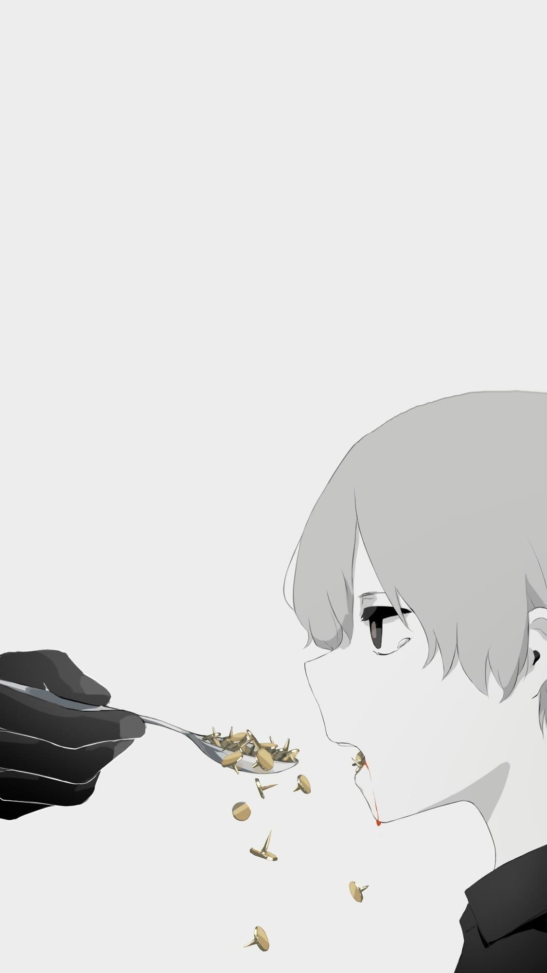 有没有看起来很丧的手机壁纸? - 知乎