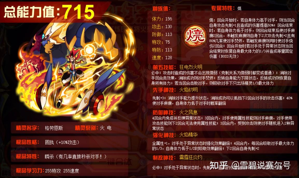 赛尔号a级天梯:厉害的精灵属性未必强,属性占优势的强度又不行!