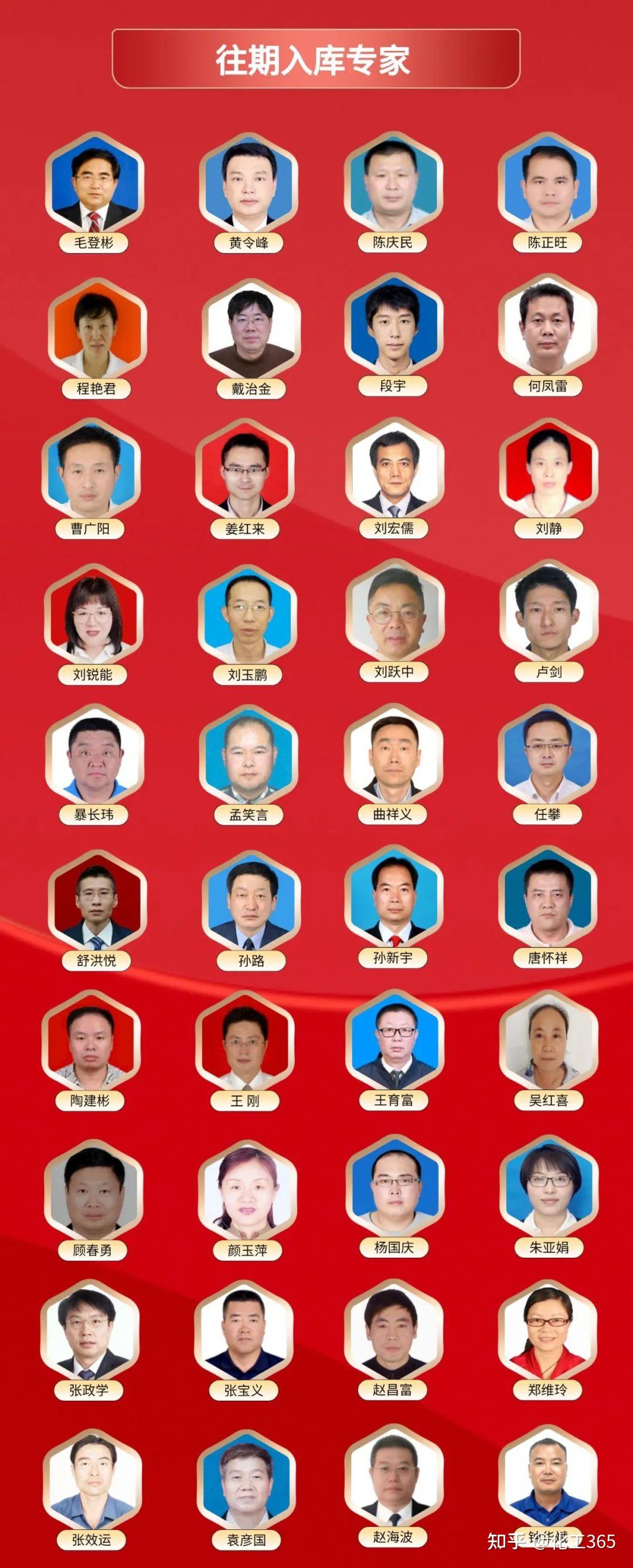 化工365平台石油化工领域专家库专家名单公示(新增第三批)! - 知乎