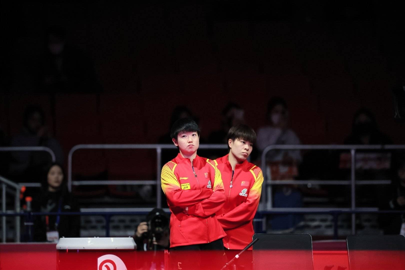 孙颖莎对战张本美和王曼昱对战早田希娜伊藤美诚和陈梦同区