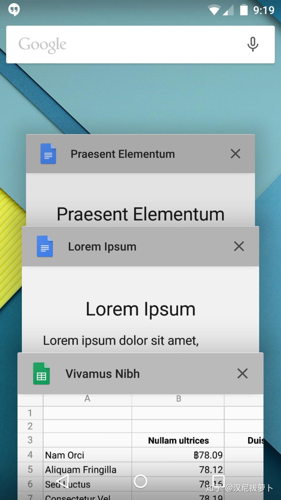 Recent 1 Recent Screen - 知乎